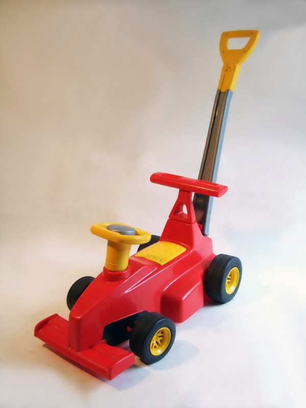 andarin coche formula1 plastico brazo arrastre 40-74x66x35 1u